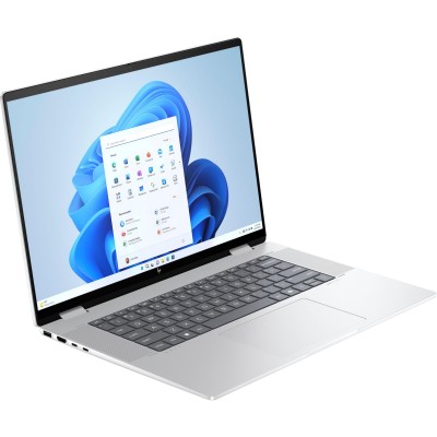 Ноутбук HP Envy x360 16-ac0000ua 16" 2.8K OLED Touch, Intel U7-155U, 16GB, F1024GB, UMA, Win11, сріблястий Ноутбук HP Envy x360 16-ac0000ua 16" 2.8K OLED Touch, Intel U7-155U, 16GB, F1024GB, UMA, Win11, сріблястий