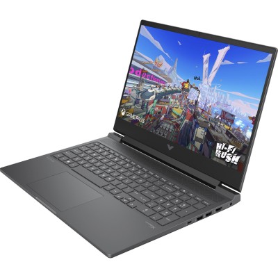 Ноутбук HP Victus 16-s1005ua 16.1" FHD IPS AG, AMD R5-8645HS, 16GB, F512GB, NVD4050-6, DOS, чорний