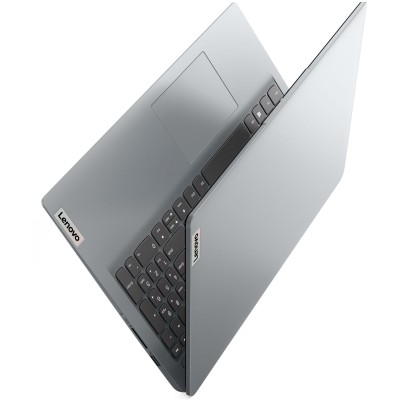 Ноутбук Lenovo IdeaPad 1-15IAU7 15.6" FHD IPS AG, Intel i5-1235U, 16GB, F512GB, UMA, DOS, сірий Ноутбук Lenovo IdeaPad 1-15IAU7 15.6" FHD IPS AG, Intel i5-1235U, 16GB, F512GB, UMA, DOS, сірий