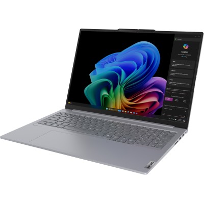 Ноутбук Lenovo ThinkBook 16-G7 16" WUXGA IPS AG, Snapdragon X Plus X1P-42-100, 32GB, F1TB, UMA, Win11P, сірий (21NH000DRA)
