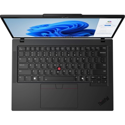 Ноутбук Lenovo ThinkPad T14-G5 14" WUXGA IPS AG, Intel U7-165H, 32GB, F1TB, UMA, Win11P, чорний (21ML004QRA) Ноутбук Lenovo ThinkPad T14-G5 14" WUXGA IPS AG, Intel U7-165H, 32GB, F1TB, UMA, Win11P, чорний (21ML004QRA)