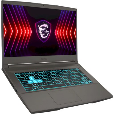 Ноутбук MSI Thin 15 B7UCX 15.6 FHD, Ryzen 7 7735HS, 16GB, F1TB, NVD2050-4, DOS, чорний (9S7-16RK11-456)