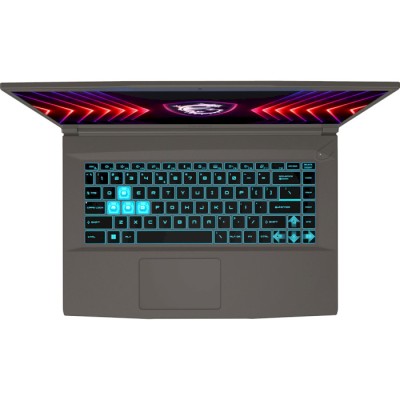 Ноутбук MSI Thin 15 B7UCX 15.6 FHD, Ryzen 7 7735HS, 16GB, F1TB, NVD2050-4, DOS, чорний (9S7-16RK11-456)