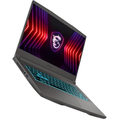 Ноутбук MSI Thin B12VE 15.6 FHD, Intel i7-12650H, 16GB, F1TB, NVD4050-6, DOS, чорний (9S7-16R831-2662)