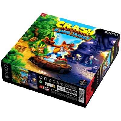 Пазл GoodLoot Crash Bandicoot N Sane Trilogy 1000 ел. Пазл GoodLoot Crash Bandicoot N Sane Trilogy 1000 ел.
