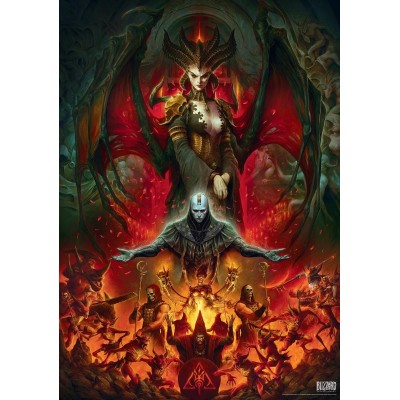 Пазл GoodLoot Diablo IV Lilith Composition 1000 ел. Пазл GoodLoot Diablo IV Lilith Composition 1000 ел.