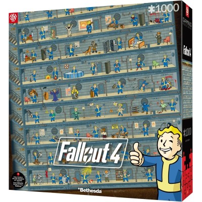 Пазл GoodLoot Fallout 4 Perk Poster Puzzles 1000 ел.
