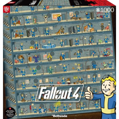 Пазл GoodLoot Fallout 4 Perk Poster Puzzles 1000 ел.
