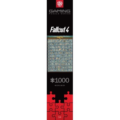 Пазл GoodLoot Fallout 4 Perk Poster Puzzles 1000 ел.