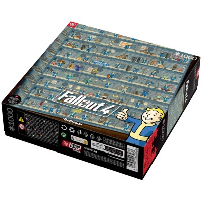 Пазл GoodLoot Fallout 4 Perk Poster Puzzles 1000 ел.