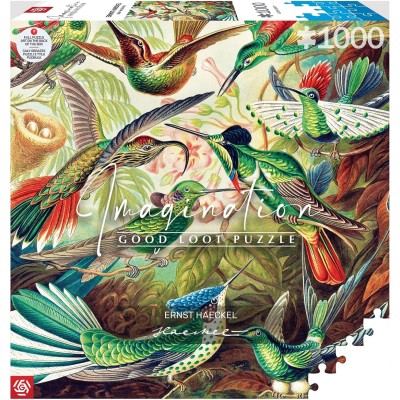 Пазл GoodLoot Imagination: Ernst Haeckel Hummingbirds 1000 ел.