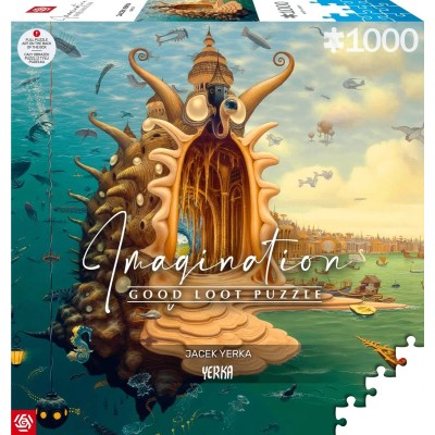 Пазл GoodLoot Imagination: Jacek Yerka Harbor 1000 ел.