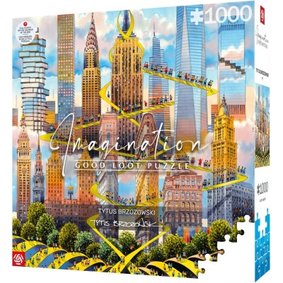 Пазл GoodLoot Imagination: Tytus Brzozowski New York 1000 ел.