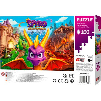 Пазл GoodLoot Spyro Reignited Trilogy 160 ел. Пазл GoodLoot Spyro Reignited Trilogy 160 ел.