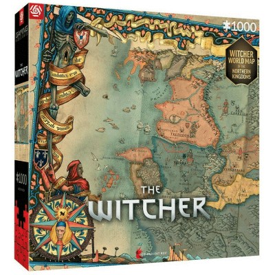 Пазл GoodLoot The Witcher 3 Northern Kingdoms 1000 ел. Пазл GoodLoot The Witcher 3 Northern Kingdoms 1000 ел.