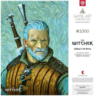Пазл GoodLoot The Witcher Geralt of Rivia & Vincent van Gogh 1000 ел. Пазл GoodLoot The Witcher Geralt of Rivia & Vincent van Gogh 1000 ел.