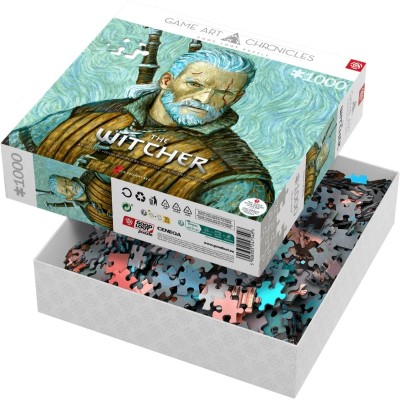 Пазл GoodLoot The Witcher Geralt of Rivia & Vincent van Gogh 1000 ел. Пазл GoodLoot The Witcher Geralt of Rivia & Vincent van Gogh 1000 ел.