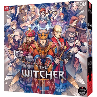 Пазл GoodLoot The Witcher Northern Realms 500 ел.