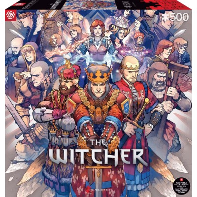 Пазл GoodLoot The Witcher Northern Realms 500 ел.