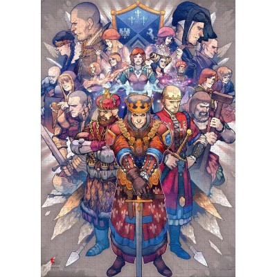 Пазл GoodLoot The Witcher Northern Realms 500 ел.