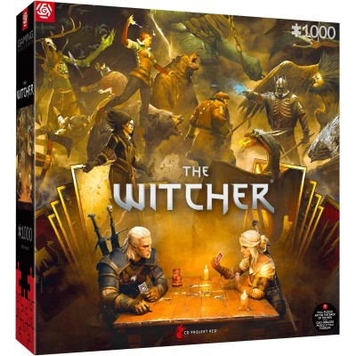 Пазл GoodLoot The Witcher Playing Gwent 1000 ел.