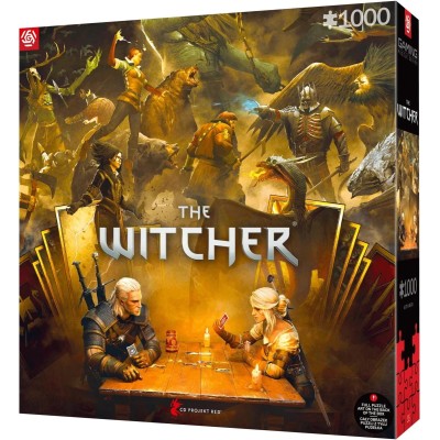 Пазл GoodLoot The Witcher Playing Gwent 1000 ел.