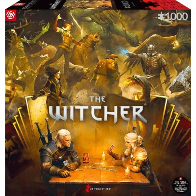 Пазл GoodLoot The Witcher Playing Gwent 1000 ел.