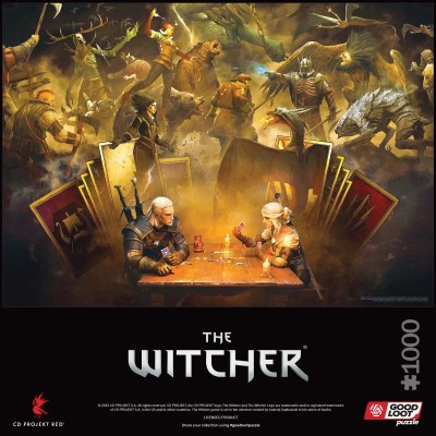 Пазл GoodLoot The Witcher Playing Gwent 1000 ел.