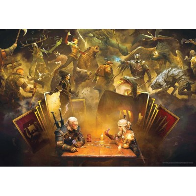 Пазл GoodLoot The Witcher Playing Gwent 1000 ел.