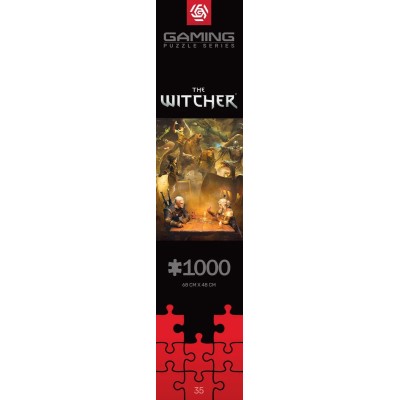 Пазл GoodLoot The Witcher Playing Gwent 1000 ел.