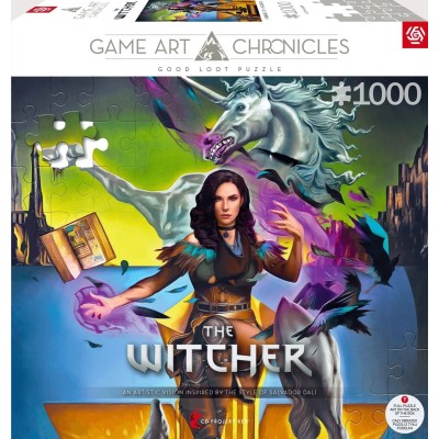 Пазл GoodLoot The Witcher Yennefer & Salvador Dali 1000 ел.