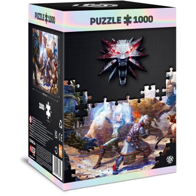Пазл GoodLoot The Witcher: Geralt & Triss in Battle 1000 ел. Пазл GoodLoot The Witcher: Geralt & Triss in Battle 1000 ел.