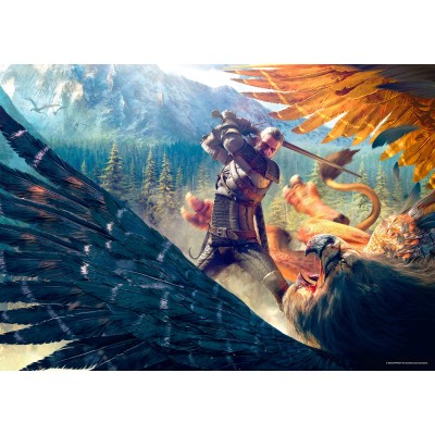 Пазл GoodLoot The Witcher: Griffin Fight 1000 ел. Пазл GoodLoot The Witcher: Griffin Fight 1000 ел.
