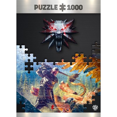 Пазл GoodLoot The Witcher: Griffin Fight 1000 ел. Пазл GoodLoot The Witcher: Griffin Fight 1000 ел.