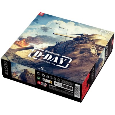 Пазл GoodLoot World of Tanks D-DAY 1000 ел.