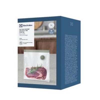 Пакети для вакуумування Electrolux багаторазові, 23х26см, 20шт (EVRB1)