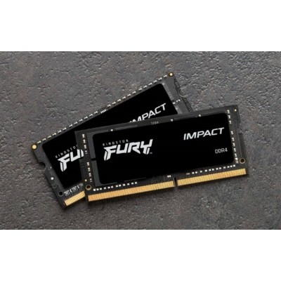 Пам'ять ноутбука Kingston DDR4 16GB 3200 FURY Impact (KF432S20IB/16)