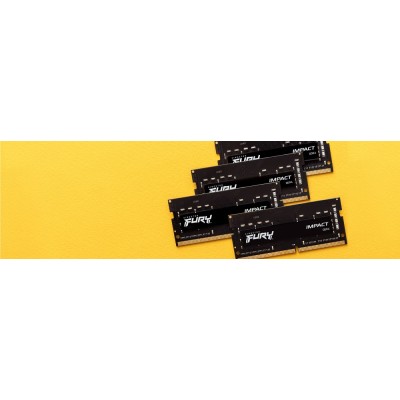 Пам'ять ноутбука Kingston DDR4 16GB 3200 FURY Impact (KF432S20IB/16)