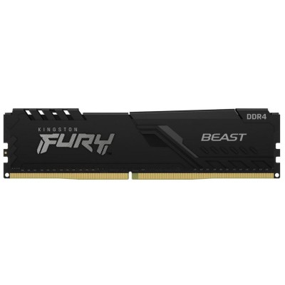 Пам'ять ПК Kingston DDR4 16GB KIT (8GBx2) 3600 FURY Beast (KF436C17BBK2/16)