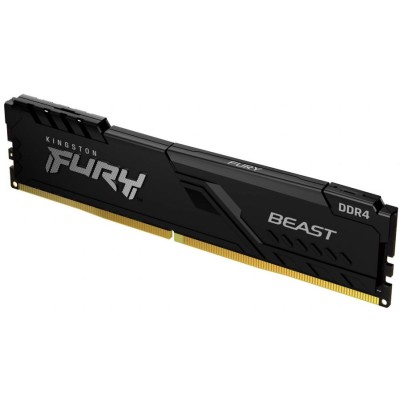 Пам'ять ПК Kingston DDR4 16GB KIT (8GBx2) 3600 FURY Beast (KF436C17BBK2/16)