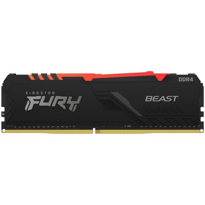 Пам'ять ПК Kingston DDR4 32GB 3600 FURY Beast RGB (KF436C18BB2A/32)