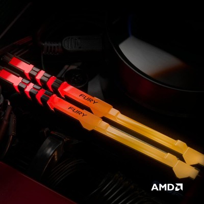 Пам'ять ПК Kingston DDR4 32GB 3600 FURY Beast RGB (KF436C18BB2A/32)
