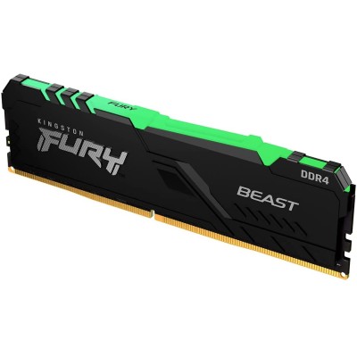 Пам'ять ПК Kingston DDR4 32GB 3600 FURY Beast RGB (KF436C18BB2A/32)