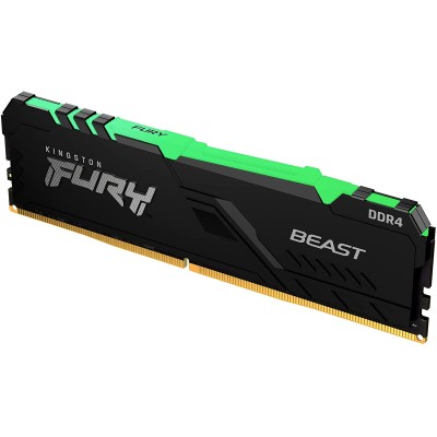 Пам'ять ПК Kingston DDR4 32GB 3600 FURY Beast RGB (KF436C18BB2A/32)