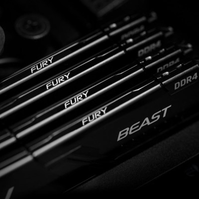 Пам'ять ПК Kingston DDR4 32GB KIT (16GBx2) 3600 FURY Beast (KF436C18BBK2/32) Пам'ять ПК Kingston DDR4 32GB KIT (16GBx2) 3600 FURY Beast (KF436C18BBK2/32)
