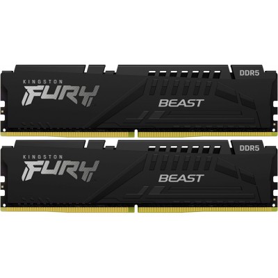 Пам'ять ПК Kingston DDR5 16GB 5200 FURY Beast (KF552C40BB-16)