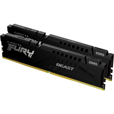 Пам'ять ПК Kingston DDR5 16GB 5200 FURY Beast (KF552C40BB-16)