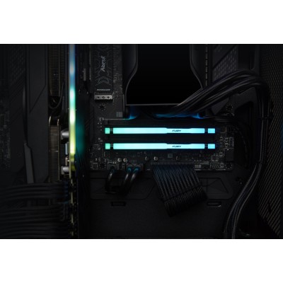 Пам'ять ПК Kingston DDR5 16GB 5600 FURY Beast RGB (KF556C40BBA-16) Пам'ять ПК Kingston DDR5 16GB 5600 FURY Beast RGB (KF556C40BBA-16)