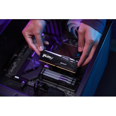 Пам'ять ПК Kingston DDR5 16GB 5600 FURY Beast RGB (KF556C40BBA-16) Пам'ять ПК Kingston DDR5 16GB 5600 FURY Beast RGB (KF556C40BBA-16)