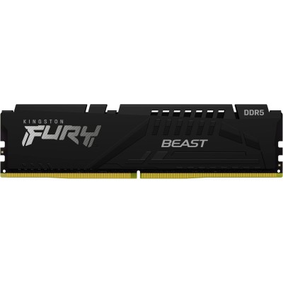 Пам'ять ПК Kingston DDR5 16GB KIT (8GBx2) 5600 FURY Beast (KF556C40BBK2-16)